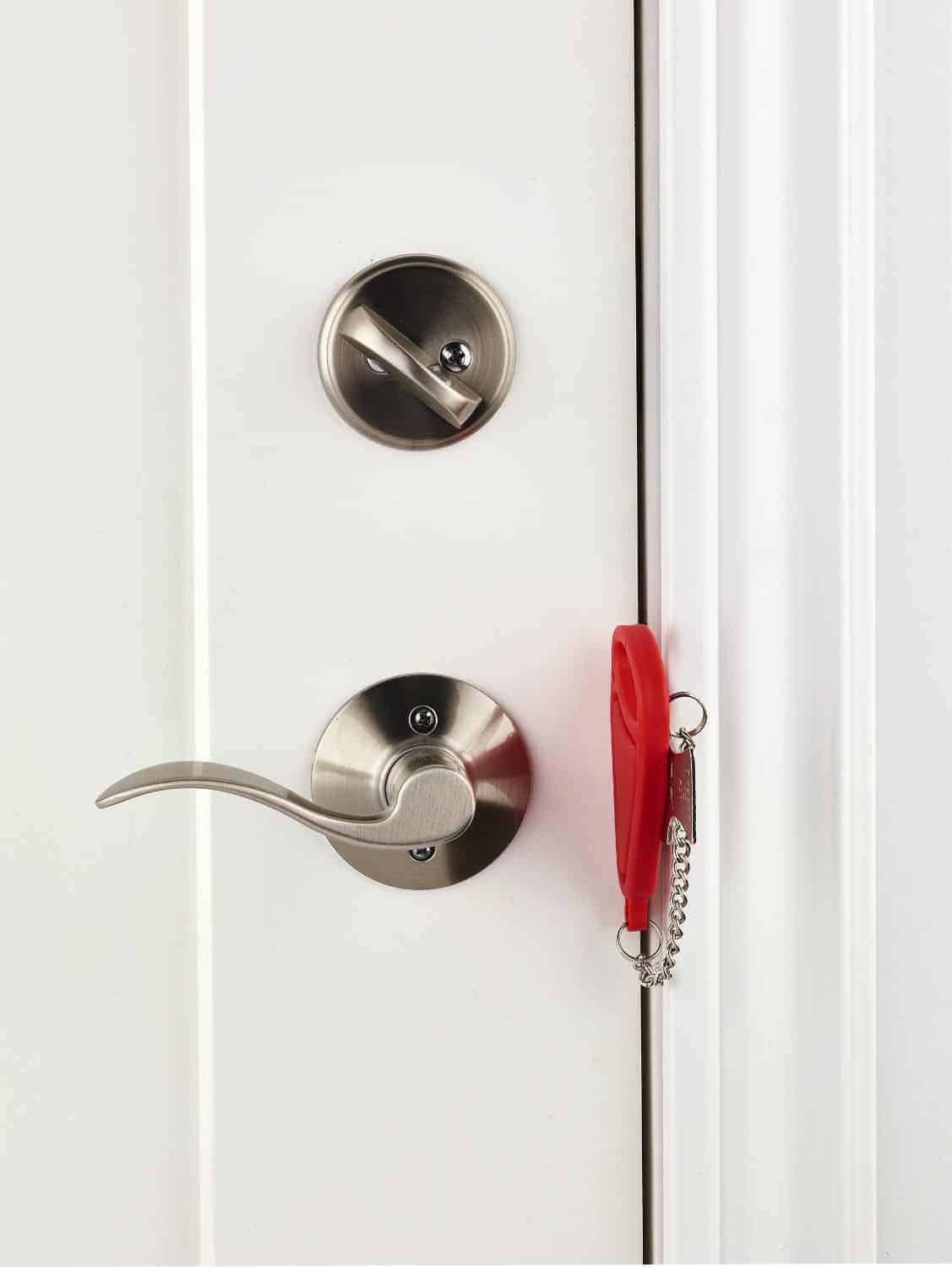 Feel Safer On Vacation With This Portable Door Lock