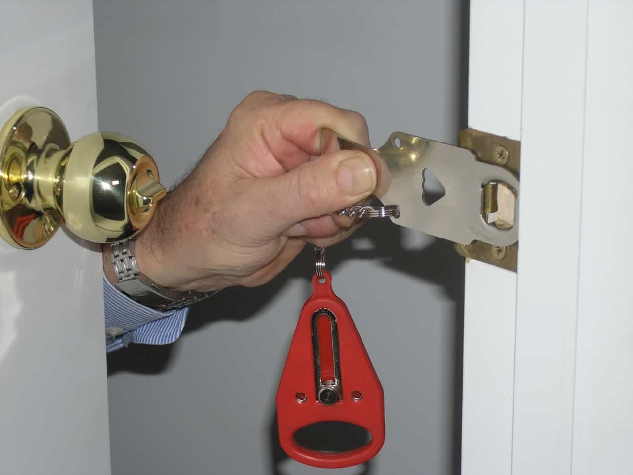 Addalock®: Portable Door Lock